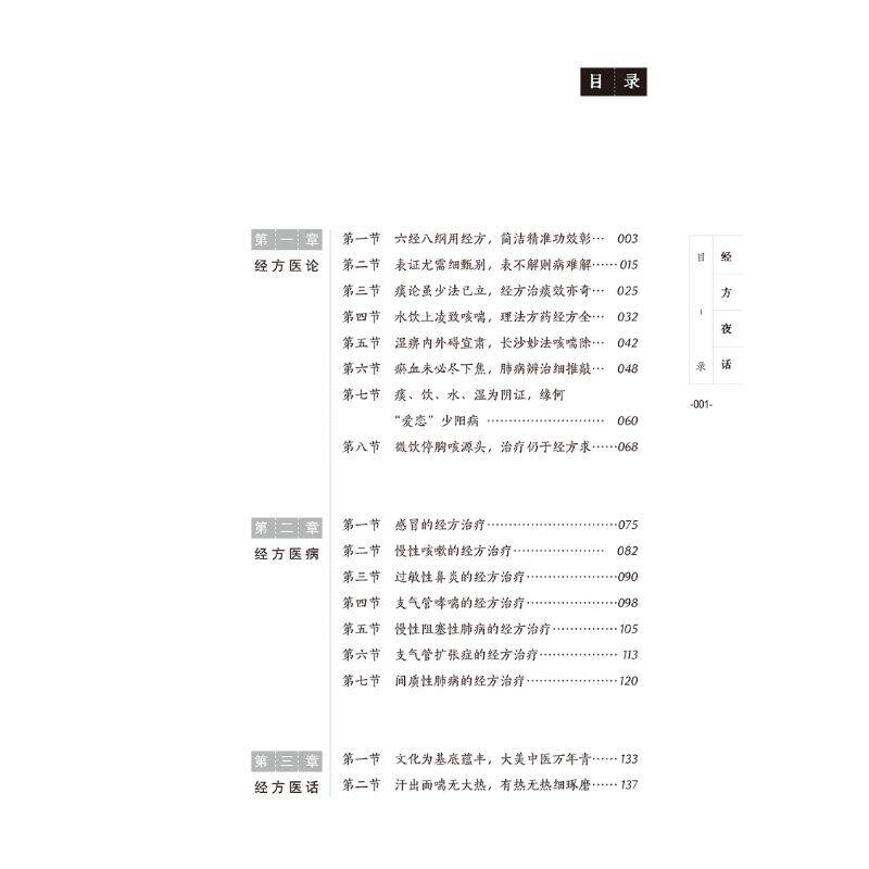 经方夜话 张立山 经方实战书 慢性阻塞性肺病的经方治疗 过敏性鼻炎经方治疗 中医爱好者中医从业者参考 中国中医药出版社正版书籍