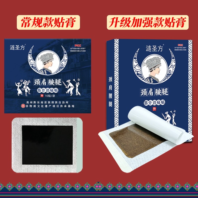 腰椎颈椎筋骨消痛膏药贴