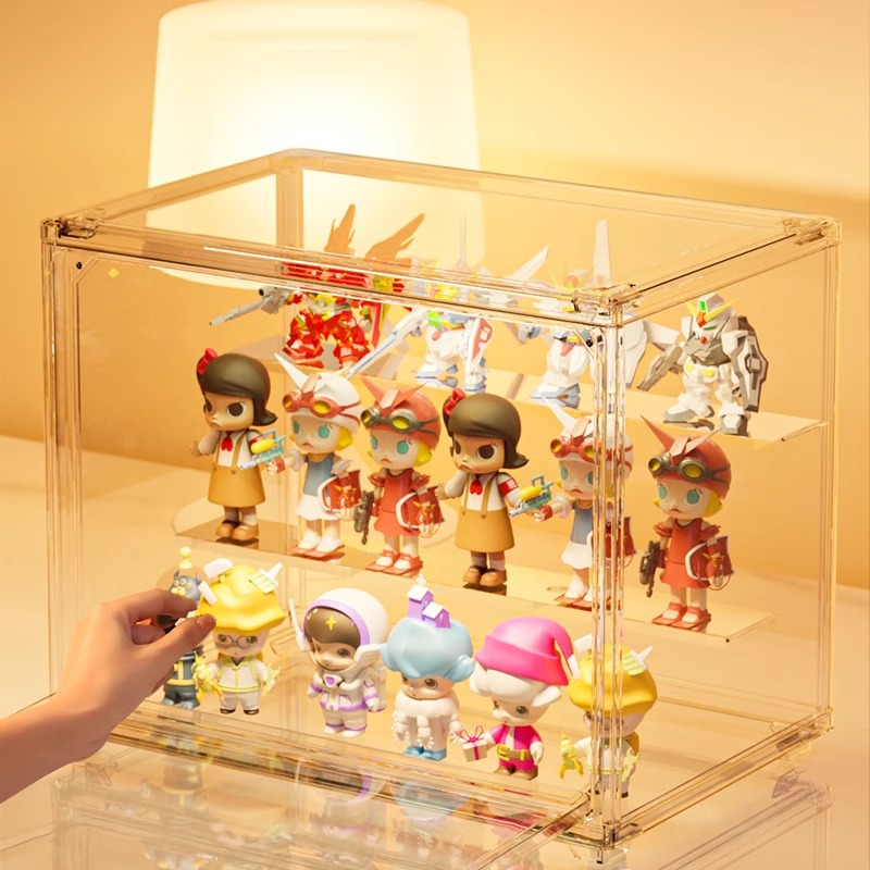 盲盒收纳展示架模型摆件泡泡玛特