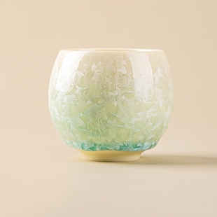 高档手工窑变结晶釉主人杯陶瓷品茗杯个人专用功夫茶具茶杯礼盒新