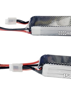 航模飞机锂电池11.1v 3S 25C 2200mAh毫安电池固定翼苏SU27KT板