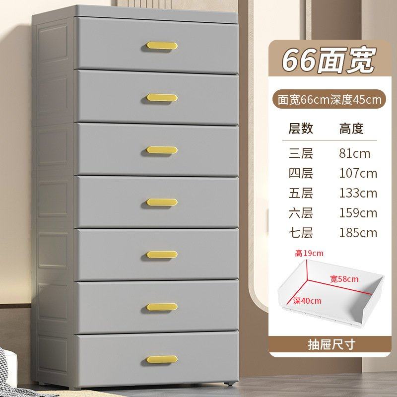 加厚抽屉式收纳柜塑料儿童衣服家用宝宝衣柜多层柜子储物柜五斗柜,收纳整理,收纳柜,淘宝优惠券,粉丝福利购,淘宝优惠卷