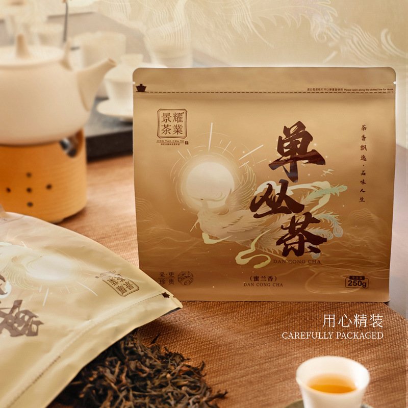 景耀袋装直销 鸭屎香凤凰单丛代发乌龙茶肉桂岩茶 云南茶叶滇红茶