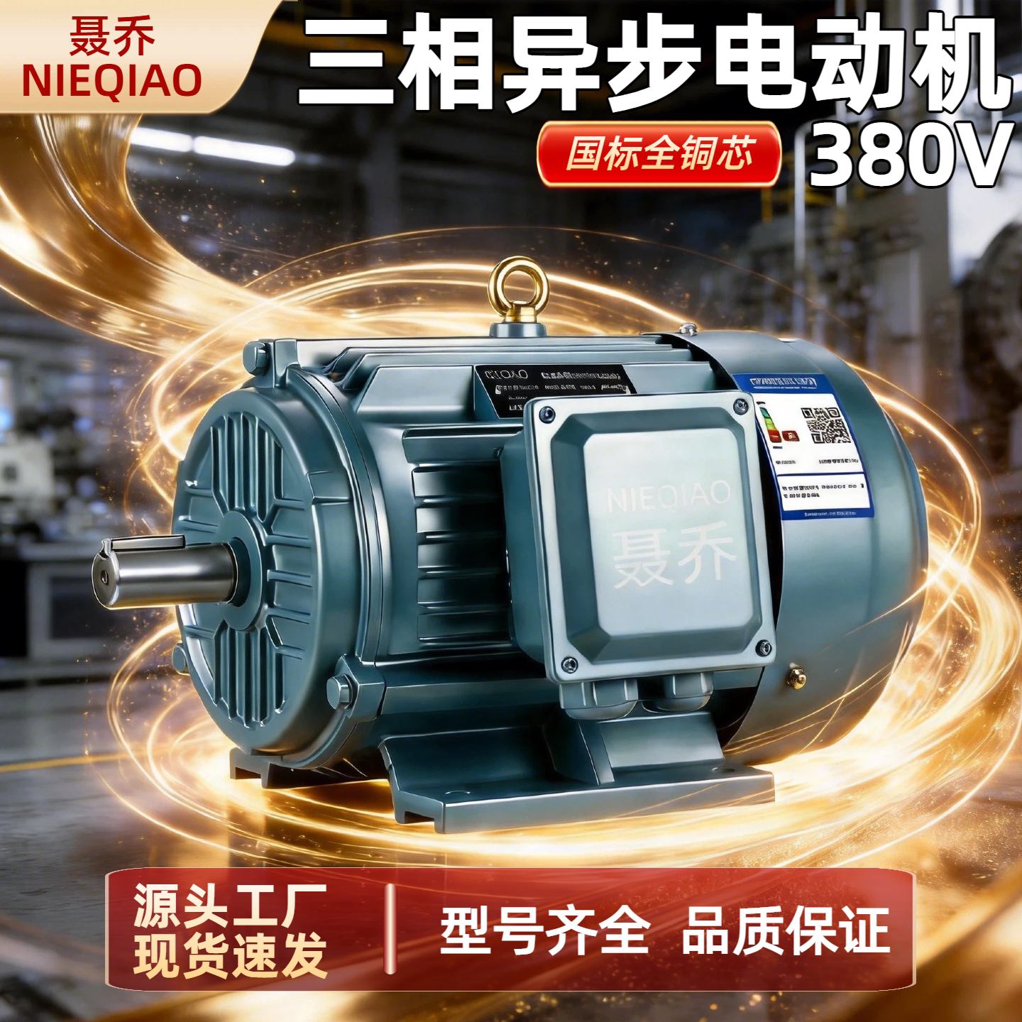 聂乔纯铜电动机型号齐全品质保证