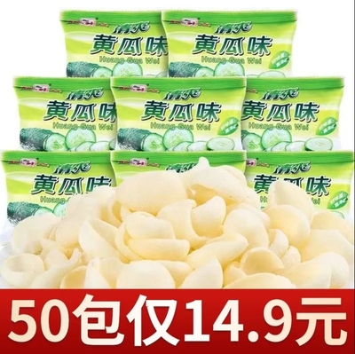 嘉海清爽黄瓜味膨化食品薯片追剧办公室休闲零食8090后校园回忆