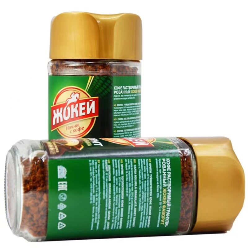 2瓶绿骑士黑咖啡无奶原味瓶装