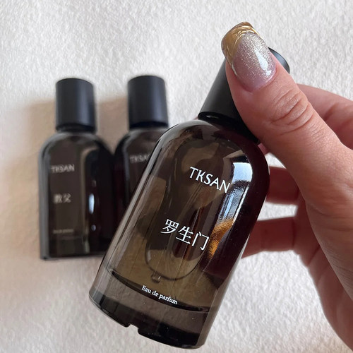 TKSAN香水小样教父圣木破晓檀香木与玫瑰黑雪松与杜松沉香试香
