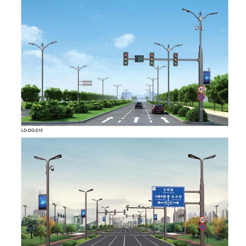 综合杆多杆合一交通共杆多功能组合杆交通信号灯复合路灯杆