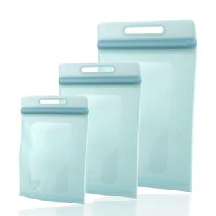 硅胶保袋储存袋10袋00 食品级鲜硅胶密封保鲜 冷冻纳食品收袋