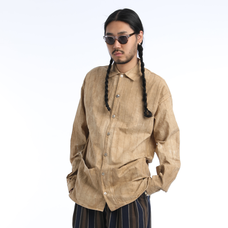 复古男士长袖衬衫DANIELKATE