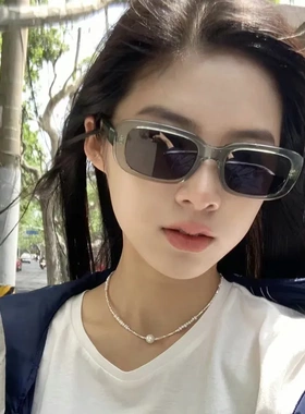 fake同款果冻感防紫外线墨镜