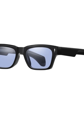 复古方框偏光防紫外线太阳镜