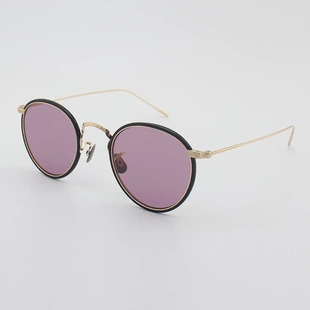 7285陈冠希同款 717W复古圆框眼镜架钛架温莎圈框墨镜框太阳镜