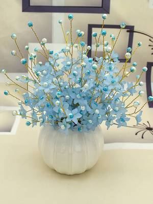 手工制作装饰品自己做成人材料包串珠花消磨时间的自制摆件花