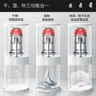 酒店办公室502大功率杰诺商用吸尘器洗车场专业地毯宾馆干湿两用