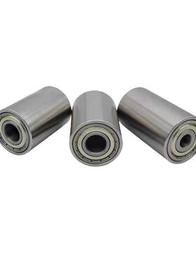 滚轮带轴承型RORB RORM20 25 30 35 40 50直柱型45钢材质替米思米