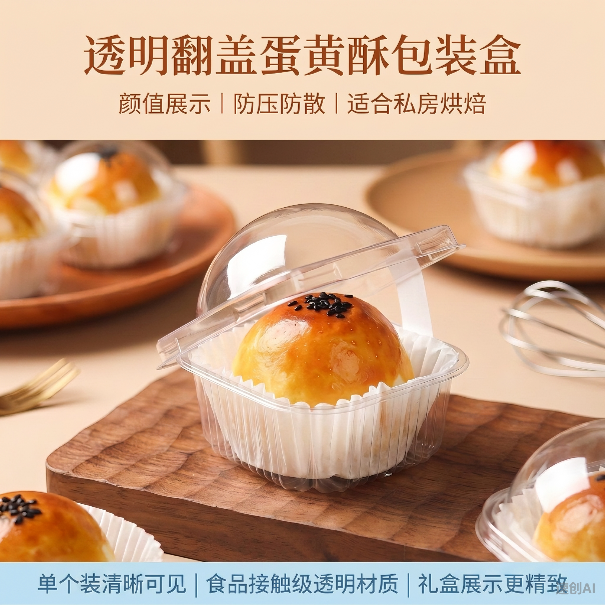 蛋黄酥包装盒雪媚娘包装盒图片