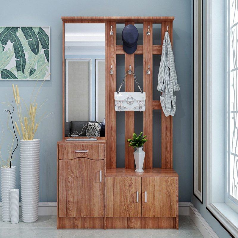 进门鞋柜挂衣架一体多功能门厅柜衣帽柜带镜子客厅玄关隔断柜鞋凳,住宅家具,门厅/玄关柜/玄关架,淘宝优惠券,粉丝福利购,淘宝优惠卷