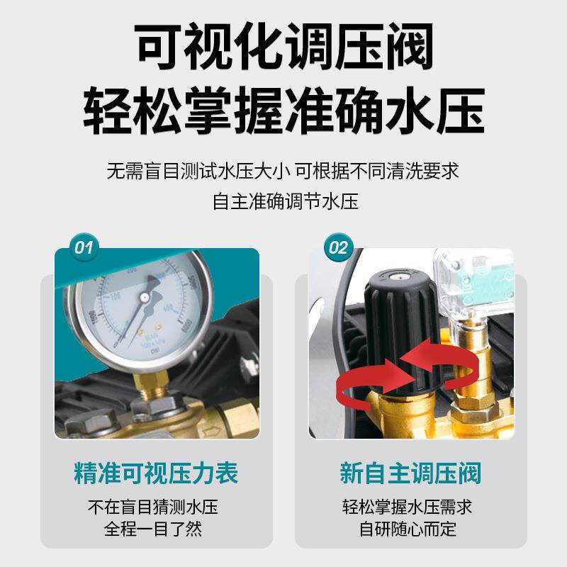 亚伯业兰YD3压0-23EVPY工用高清洗机除锈除油漆冲洗地面高水枪压