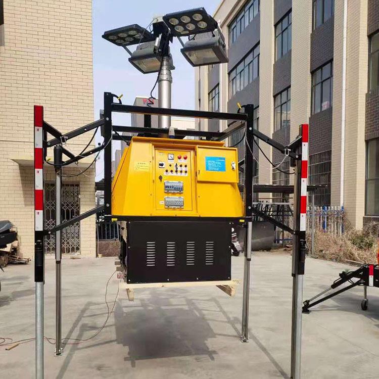 厂家动供照221明灯能塔直 移智照明平台 拖车式灯塔车