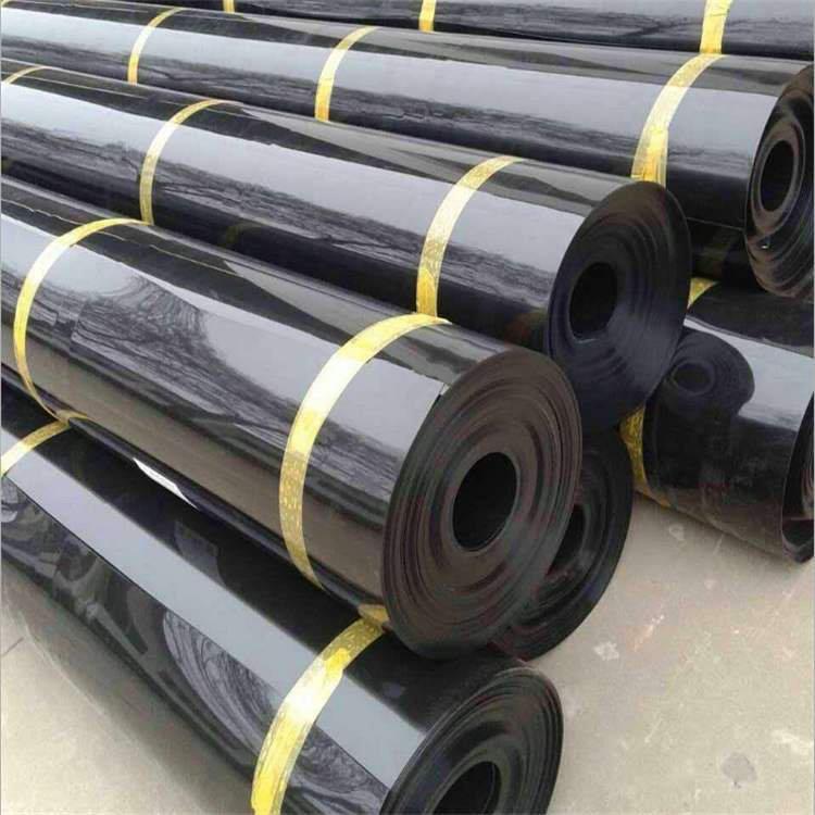 HDPE土工膜现货水产养殖沼气池防渗黑膜