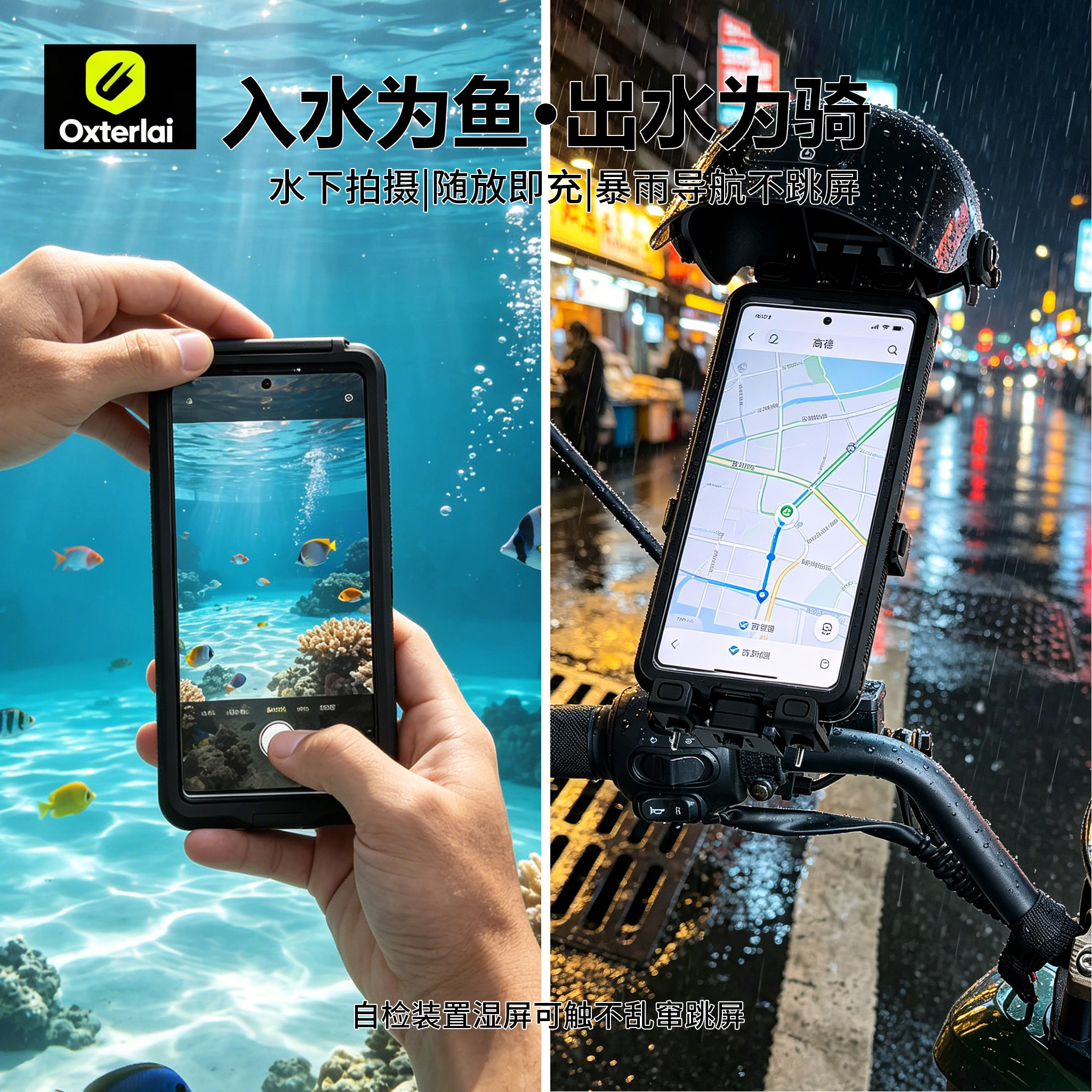 外卖骑手手机金属支架