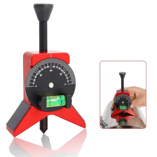 跨境新品 管道中心探测器Y形管道心探测器带可调刻度盘气泡量角器