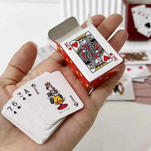 便携迷你超Q可爱的小扑克牌