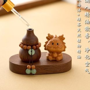 饰摆 W8V平安十二生肖车载车内饰品汽车摆件香薰中控台家居桌面装