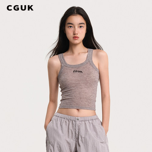 【明星同款】CGUK超薄工字背心 修身吊带背心
