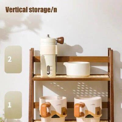 Countertop Organizer 2 Layer Coffee Cup Holder Multipurpose