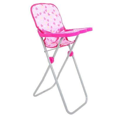 Dining Chair Baby Accessories Highchair For Dolls Girl Play