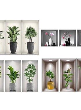 Decorative PVC Wall Stickers Moisture Proof Wall paper