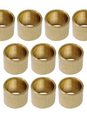 10 Pieces Brass Pool Cue Ferrules Billiard Cue Tips