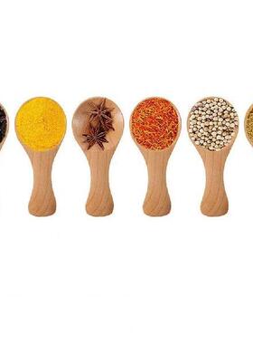 10Pcs Mini Spoon Food Grade Burr Free Non-stick Pick Up