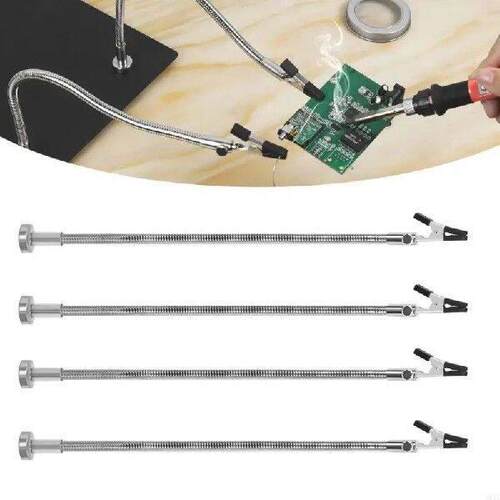 B0KC 2/4Pcs Flexible Circuit Board Holder Clamps Flexible