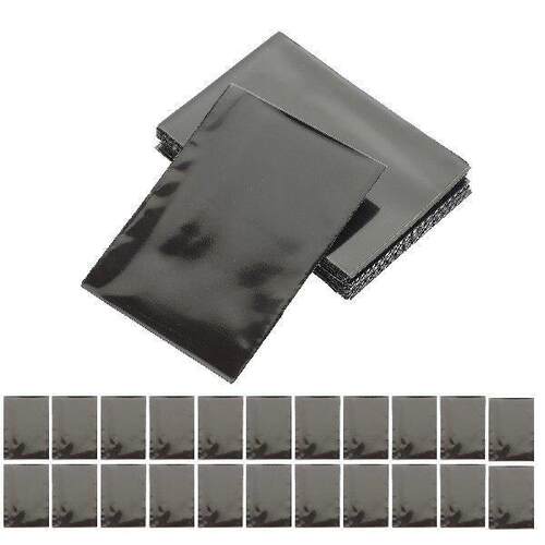 50pcs Card Sleeves Black 9CM Standard Trading Card