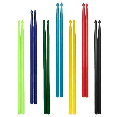 7 Pairs Nylon Drum Stick Percussion Sticks Lightweight