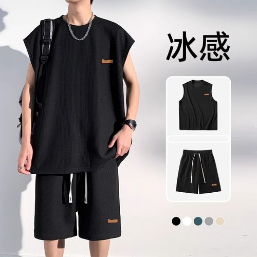 CeTky男士t恤运动套装