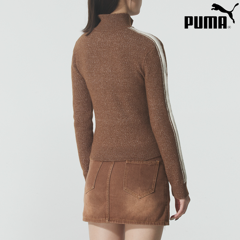 彪马PUMA外套女装2025秋季新款休闲服健身运动上衣跑步修身夹克