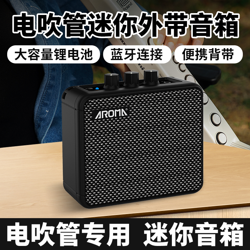 阿诺玛电AG-08MD吹管专用小音箱充电迷你户外演奏练习蓝牙小音响