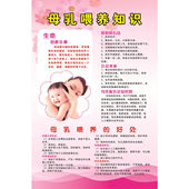 月子中心产后骨盆修复腹直肌分离分析图母乳喂养知识喂养好处挂图