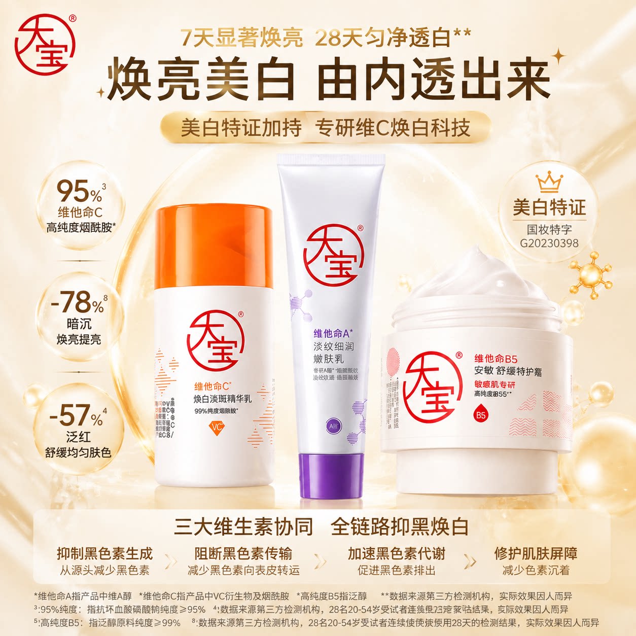 大宝ABC日抗氧焕亮夜抗皱淡纹图片
