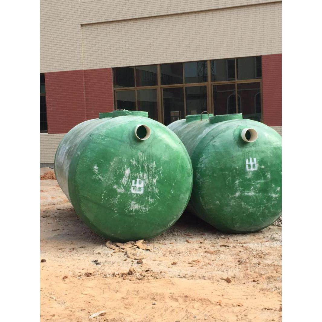 璃成品级玻钢玻璃钢隔 化粪池三格隔油池玻璃钢沼气池 沉淀三处理