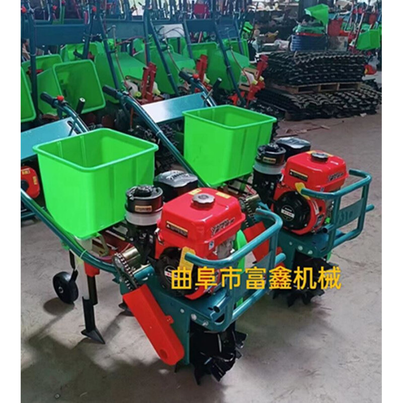 汽油链辊黄豆播种机 柴油链轨施肥机 小型轻便追肥施肥机厂家