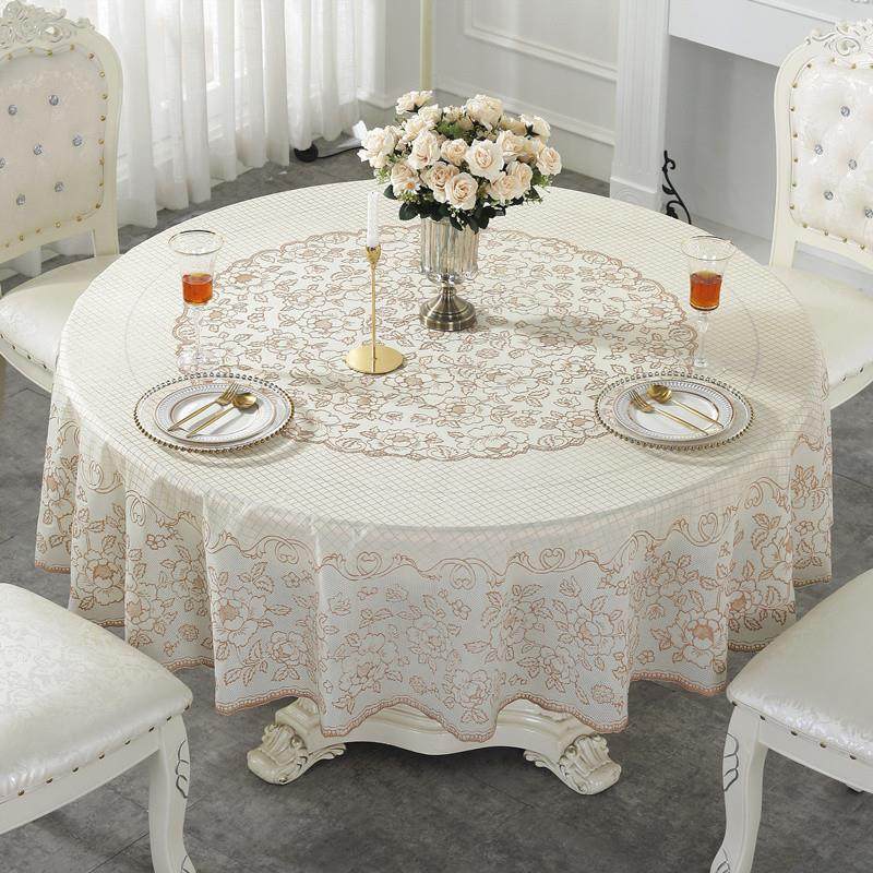 大圆桌桌布pvc防水防油防烫免洗椭圆现代M餐桌布加厚家用饭店酒店,居家布艺,桌布,淘宝优惠券,粉丝福利购,淘宝优惠卷
