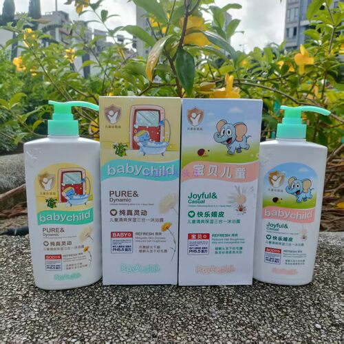 皇家女孩儿童三合一洗发护发沐浴