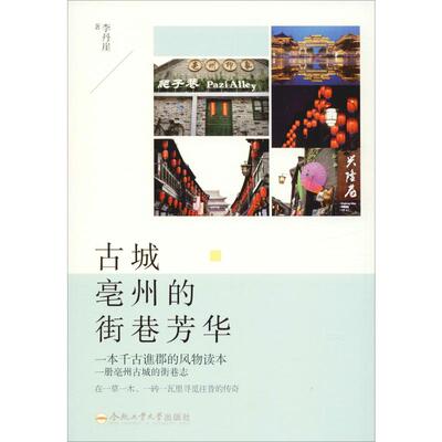 古城亳州的街巷芳华李丹崖合肥工业大学出版社9787565041884