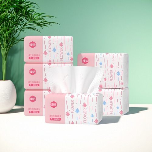 漫花抽纸5层400张*30包整箱实惠