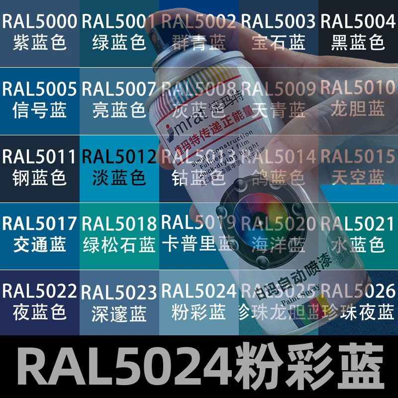 RAL5024粉彩蓝自动喷漆